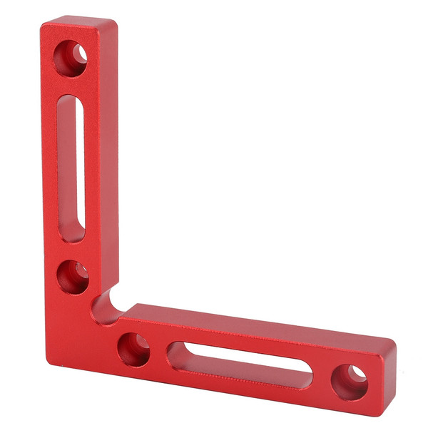 Aluminum Alloy L Shape Corner Clamp 90° Right Angle Welding Woodworking Tool for Wood Metal
