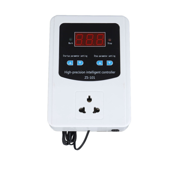 1500W Greenhouse Temperature Controller Digital Air Temperature Controller Thermostat LCD Display 10A UK Plug 220V