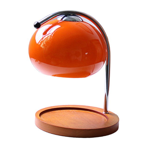 Candle Warmer Lamp Dimmable Retro Decorative Aromatherapy Candle Melter Melting Lamp for Bedroom Study Round Plate Coral