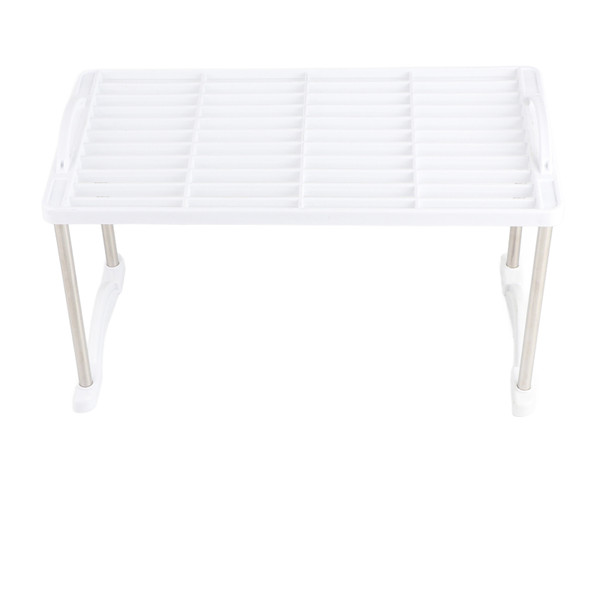 Expandable Foldable Home Storage Shelf Rack Holder Organizer Kitchen Bathroom Cabinet Stand