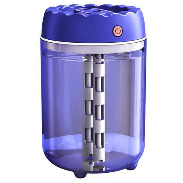 Mini Desktop Humidifier Home USB Car Office Air Humidifier Double Spray Air Humidifier Purple