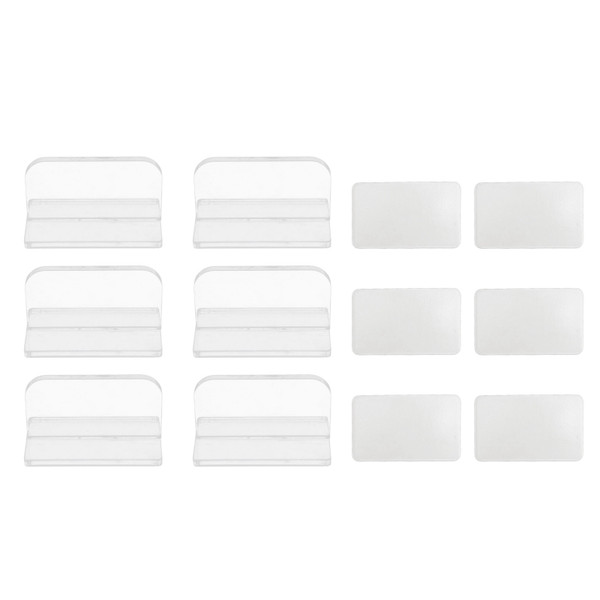 6Pcs Aquarium Cover Handle Secure Grip Durable Acrylic Aquarium Lid Pull Handle for Home