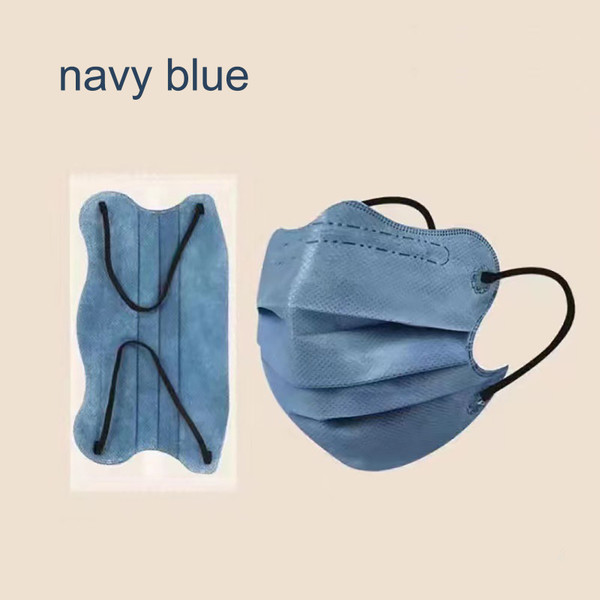 50pcs V Shaped Mouth Muffle Individually Wrapped Disposable Beauty Mouth Guard Cute Butterfly Wave Mouth Muffle