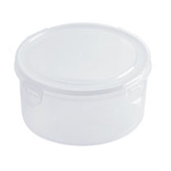 2pcs Fridge Storage Box Multipurpose Transparent Large Capacity Round Sealing Food Storage Container with Lid for Vegetables Fruits Meat