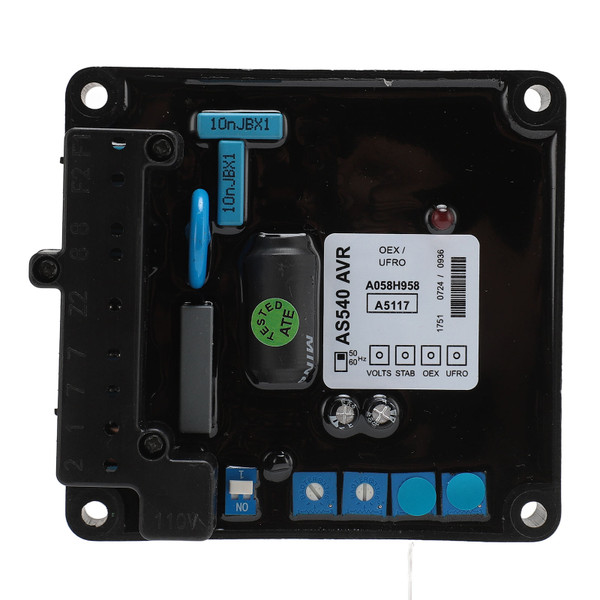 110V AS540 AVR Automatic Voltage Regulator Stabilizer Genset Accessories Parts High Accuracy