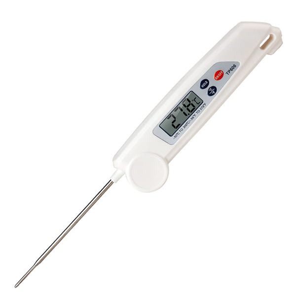 Foldable Probe Meat Thermometer High Accuracy Food Grill Thermometer for Home Kitchen Outdoors BBQ