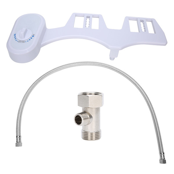 Adjustable Retractable Bidet Toilet Attachment with Single Cleaning Nozzle Bathroom FixturesUK G1/2
