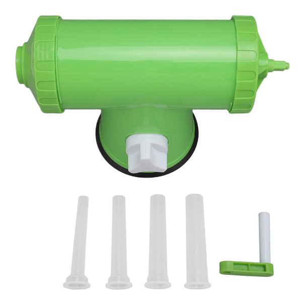 Sausage Stuffer Machine with 4 Stuffing Tubes Sausage Stuffer Filler Machine Homemade Manual Sausage Maker Tool Kit for Household Kitchen