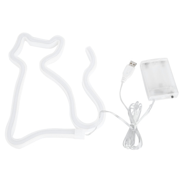 Cat shape Neon Light Innovative Decorative Night Light for Home Party Bar Dormitory Decoration