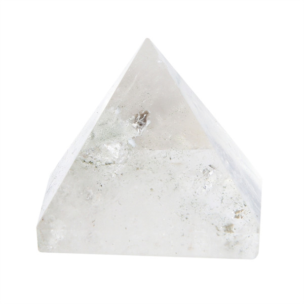 100% Natural Crystal Quartz Pyramid Energy Healing Tower Home Decoration Ornament