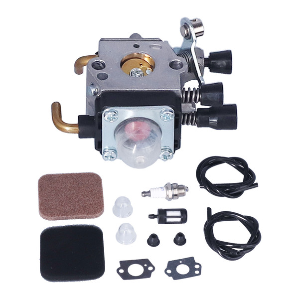 Carburetor Fuel Filter Primer Bulb Gasket Set Fit for Stihl FS80 FS75 HS75 KM85 FS85 HS80 HS85 FS85T FS85RX KM85