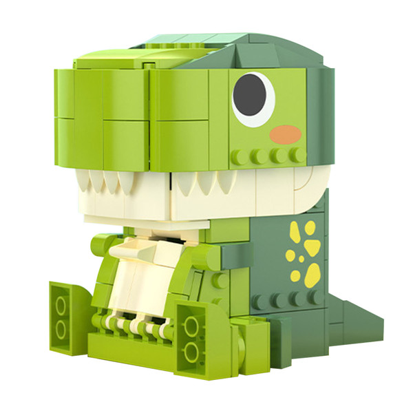 Tyrannosaurus Dinosaur Building Blocks Dinosaur Building Block Toy for Kids Children JK5102 Eating Tyrannosaurus