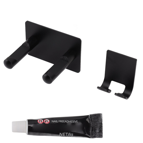 Hair Dryer Rack Free Punch Organizer Wall Mount Bracket Waterproof Storage Hanger Aluminium Hair Dryer Holder