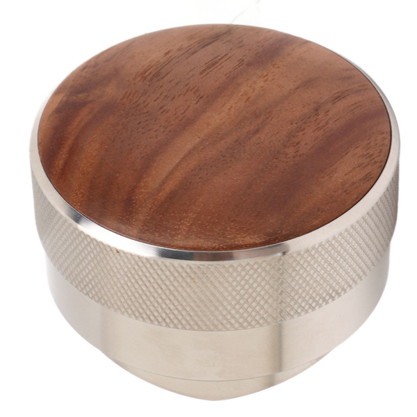 Stainless Steel 58mm Coffee Distributor and Tamper Coffee Distribution Tool for Cafes Restaurants Home