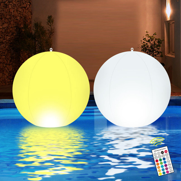 Solar Floating Ball Pool Light IP68 Water Resistant Brightness Adjustment 2/4/6/8H Timing Solar Floating Lights for Pool