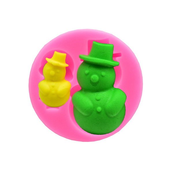Christmas Silicone Baking Mold DIY Multiple Decorative Cake Fondant Chocolate Mould(#1)