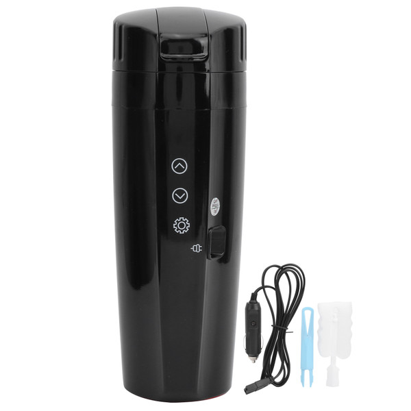 400ml Car Electric Bottle Portable Travel Kettle Heating Cup for Car Cigarette Lighter 12V