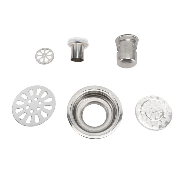 Floor Drain 3.5 Inch Stainless Steel Odor Resistant Deep Water Sealing Round Shower Drain Kit for Kitchen Bathroom Balcony