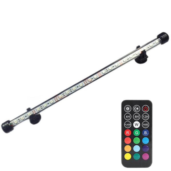 Remote Control RGB Aquarium Light LED Tropical Fish Coral Fish Tank Lighting Light