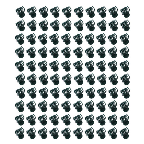100Pcs Plastic Mini Stalks Flower Garden Tools Stem Clips Grow Upright Orchid