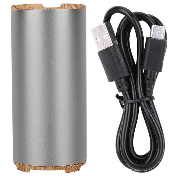 Portable Air Purifier Ozone Formaldehyde Odor Removal for Mobile Phone Refrigerator CleanserGray