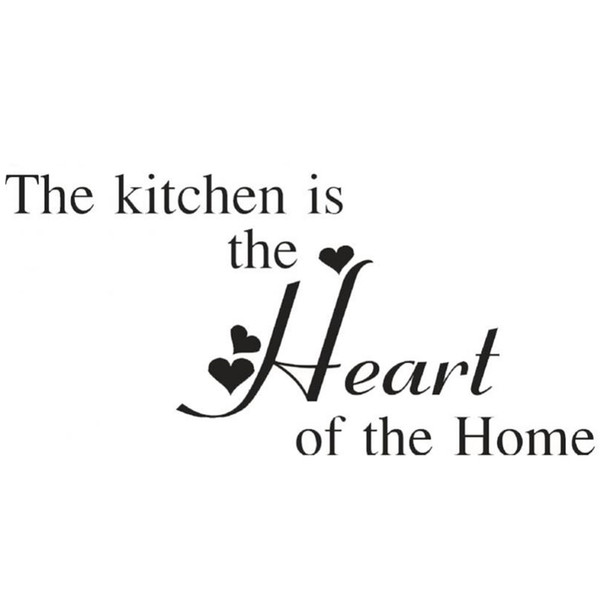 Quote Wall Sticker Decal for Kitchen Cupboard Tile Dining Room Art Decoration