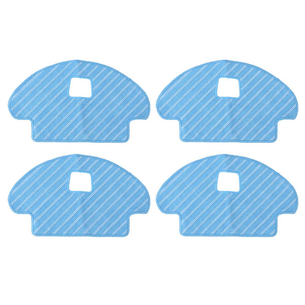 4pcs Mop Cloths Replacement Fit for Deebot Ozmo 930/610 Robotic Vacuum Cleaner