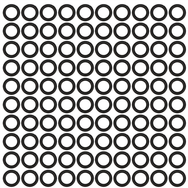100PCS Pig Drinker Accessories Plastic Rings Drinker Installation Washer for Poultry Feeding