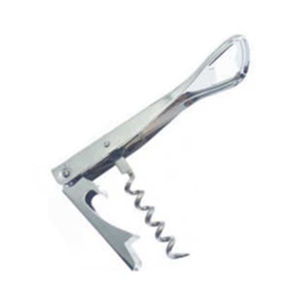 Stainless Steel Wine Opener Manual Wine Bottle Opener for Home Kitchen Restaurant Bar Applications 12cm