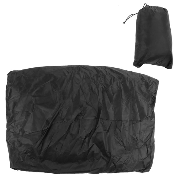 4 Seater Golf Cart Cover Protector Outdoor Waterproof Rainproof Dust Cover Black