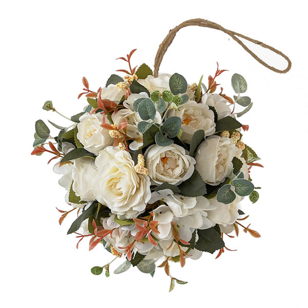 Imitation Hydrangea Peony Flower Balls Fake Flower Wedding Garden Decoration