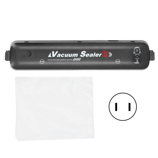 Automatic Vacuum Sealer Vacuum Sealing Machine with Indicator Light for Food PreservationUS Plug 110-240V