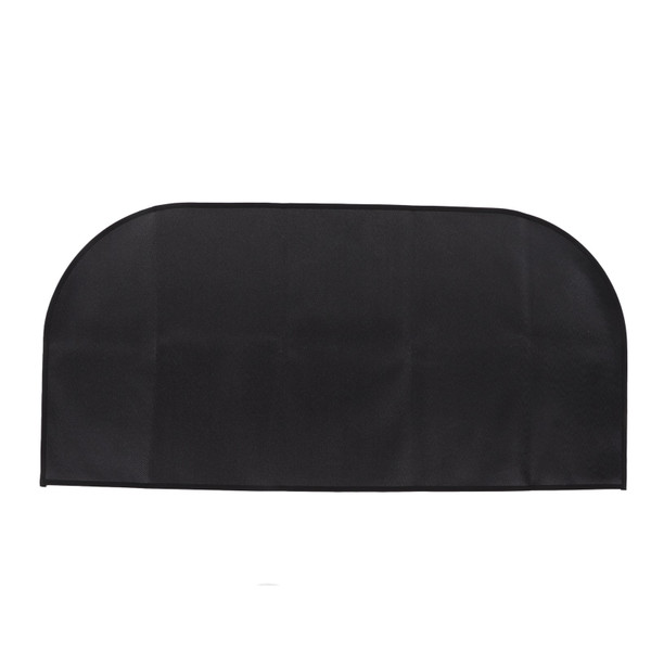 Fire Pit Mat Insulated Fireproof Heat Resistant Foldable Under Grill Mat for Fireplace Outdoor Camping Black 50x100cm/19.7x39.4in