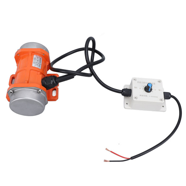 DC 12V Concrete Vibrator Motor 4000RPM Brushless Aluminum Alloy IP65 Electric Vibrating Motor with Speed Controller for Shaker 15W