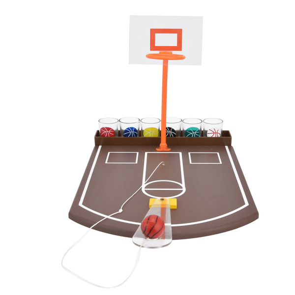 Basketball Shooting Machine Folding Desktop Mini Basketball Hoop Stand Decompression Toy