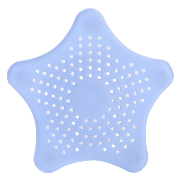 Sink Hair Filter Shower Drain Strainer Cover Soft PVC Hair Catcher Stopper for Kitchen Bathroom Bathtub