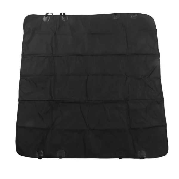 Car Pet Mat Oxford Fabric Black Collapsible Water Resistant Pet Cover for Truck Car