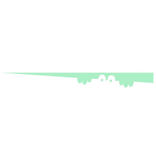 Novel Luminous Sticker Peeking Animal Bathroom Toilet Washroom Decorative Decal