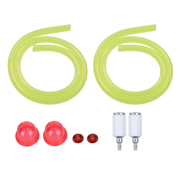 Primer Bulb Fuel Filter Fuel Pipe Kit Replacement for 358794761 358794762 358794763x2