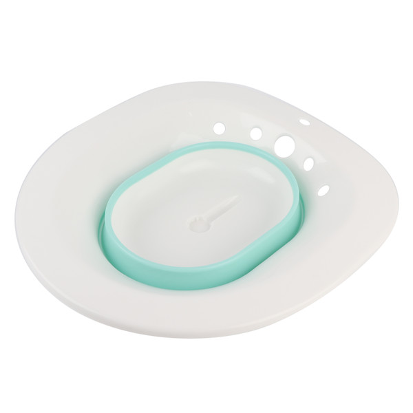 Pregant Women Folding Toilet Hip Bath Tub Washing Basin for Hemorrhoids Patients(Green)