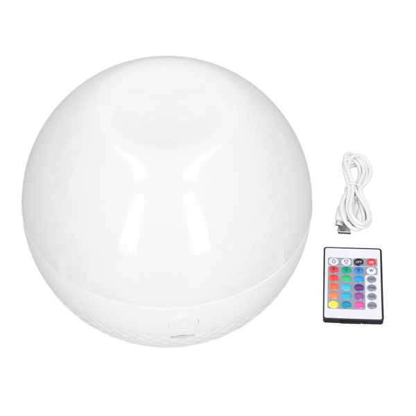 Night Light 16 Modes Colorful Lighting Round LED Touch Night Lamp with Remote Control for Baby Room Decoration Gift