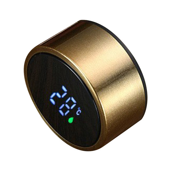 304 stainless steel double-layer vacuum intelligent temperature measurement insulation mug lid, portable straight cup intelligent cup lid
