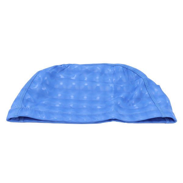 Swimming Cap Bright Color Waterproof Swimming Cap Hot Spring Swimming Cap for Men and WomenPearl Blue