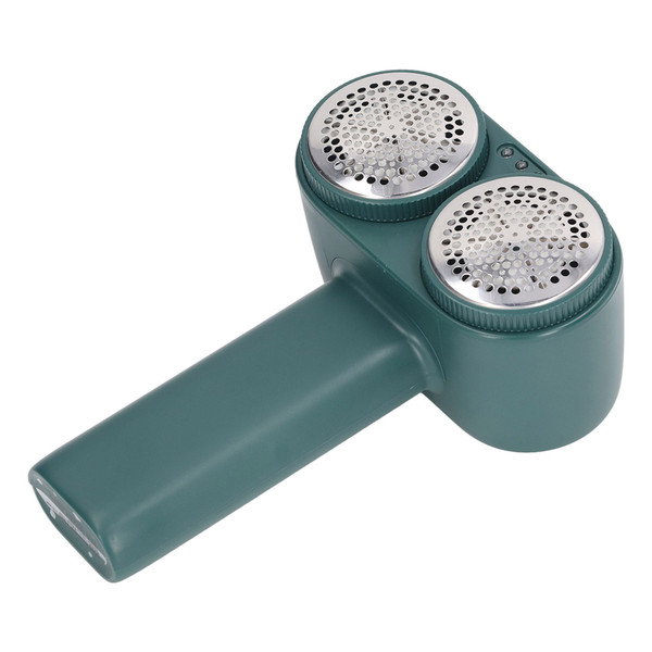 Fabric Shaver Multifunction Efficient 2 in 1 USB Rechargeable Lint Remover for Clothes Furniture Green