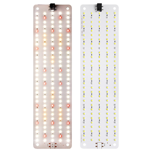 Full Spectrum LED Plant Growth Light Board Supplement Light for Indoor Plants Seedling Growth Lamp Plant Light Panel with 3/6/12H Smart Timer 6 Dimmable Levels, One Drag One