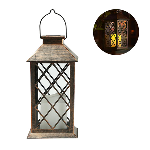 LED Solar Candle Lamp Garden Flameless Lamp Waterproof Outdoor Garden Lights Decorative Lights