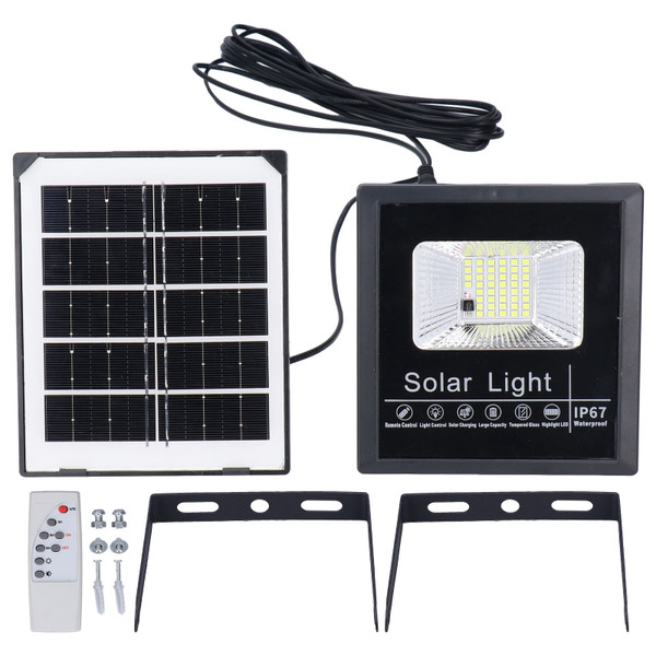 Solar Garden Lighting Waterproof IP67 Polycrystalline Silicon 44 LED Beads Adjustable Solar Wall Lamp for Street Garden