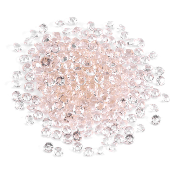 1000Pcs/Bag 4mm Acrylic Beads Vase Filler Wedding Party Decor DIY Accessory Light Coffee