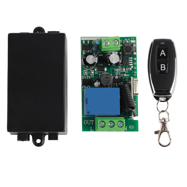 AC220V Wireless Remote Control Switch Module One Way Switch Relay Module Receiver for Repair LED Light