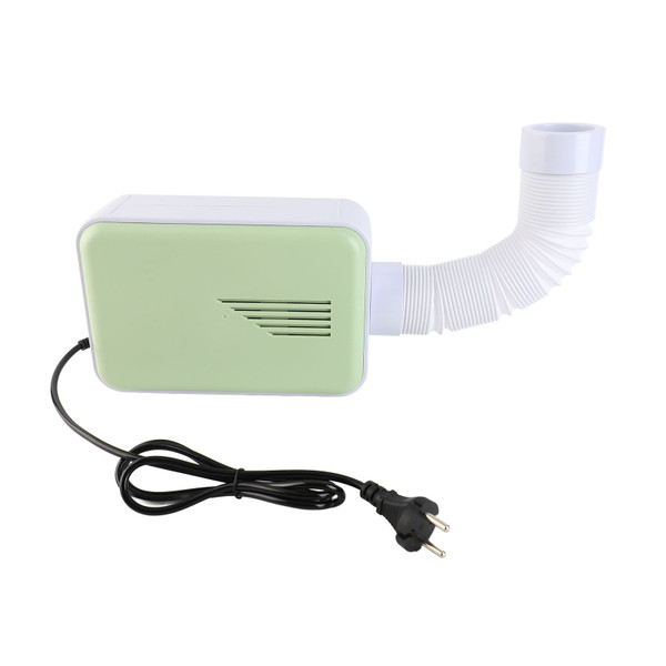 Multifunctional 600W Clothes Dryer Household Small Portable Electric Shoes Clothes Dryer Matcha Green EU Round Plug